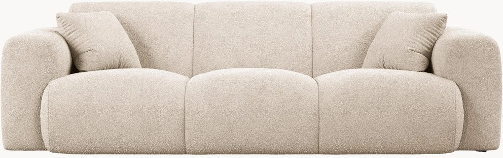 Sofá em bouclé Molino (3 lugares), L 235 cm