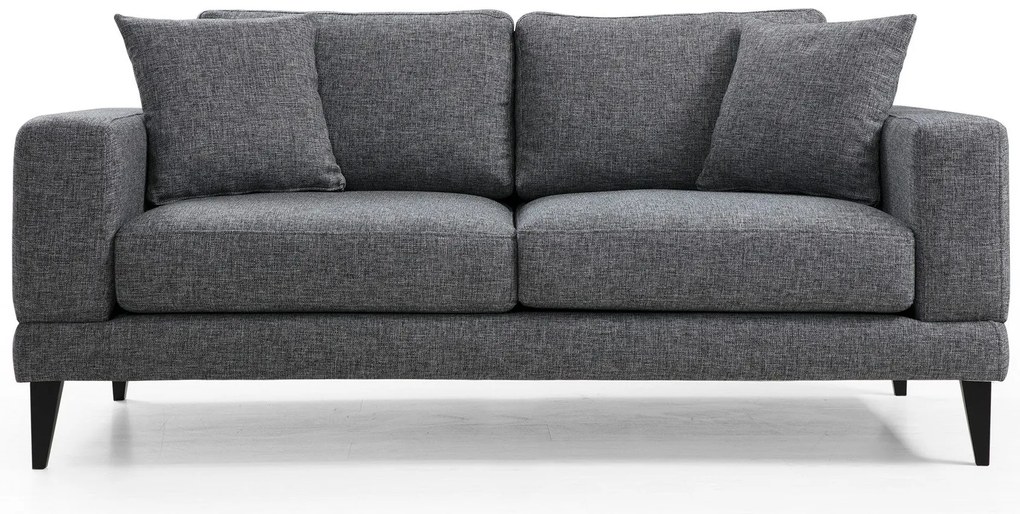 Sofá de 2 Lugares Nordic – Cinzento Escuro – 180 x 90 x 85 cm