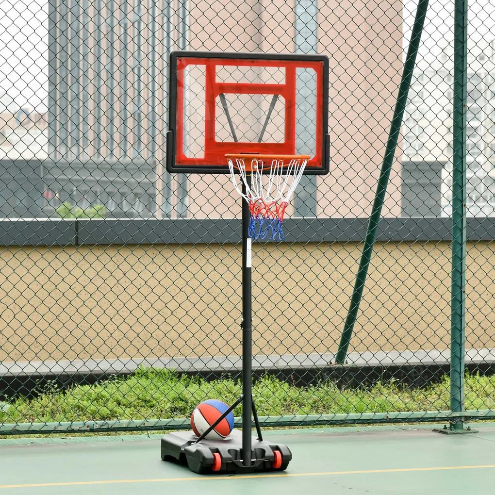 vidaXL Conjunto jogo de basquetebol infantil ajustável 160 cm