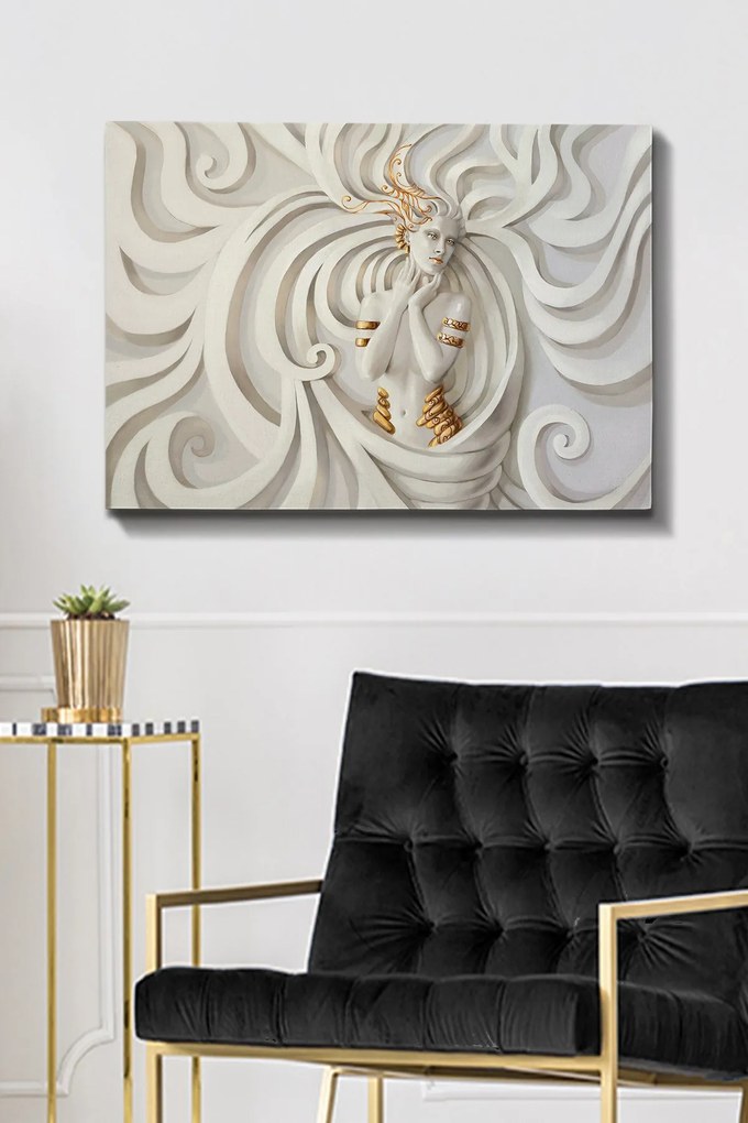 Pintura Decorativa em Tela 160831052 – Multicolor – 70 x 100 cm