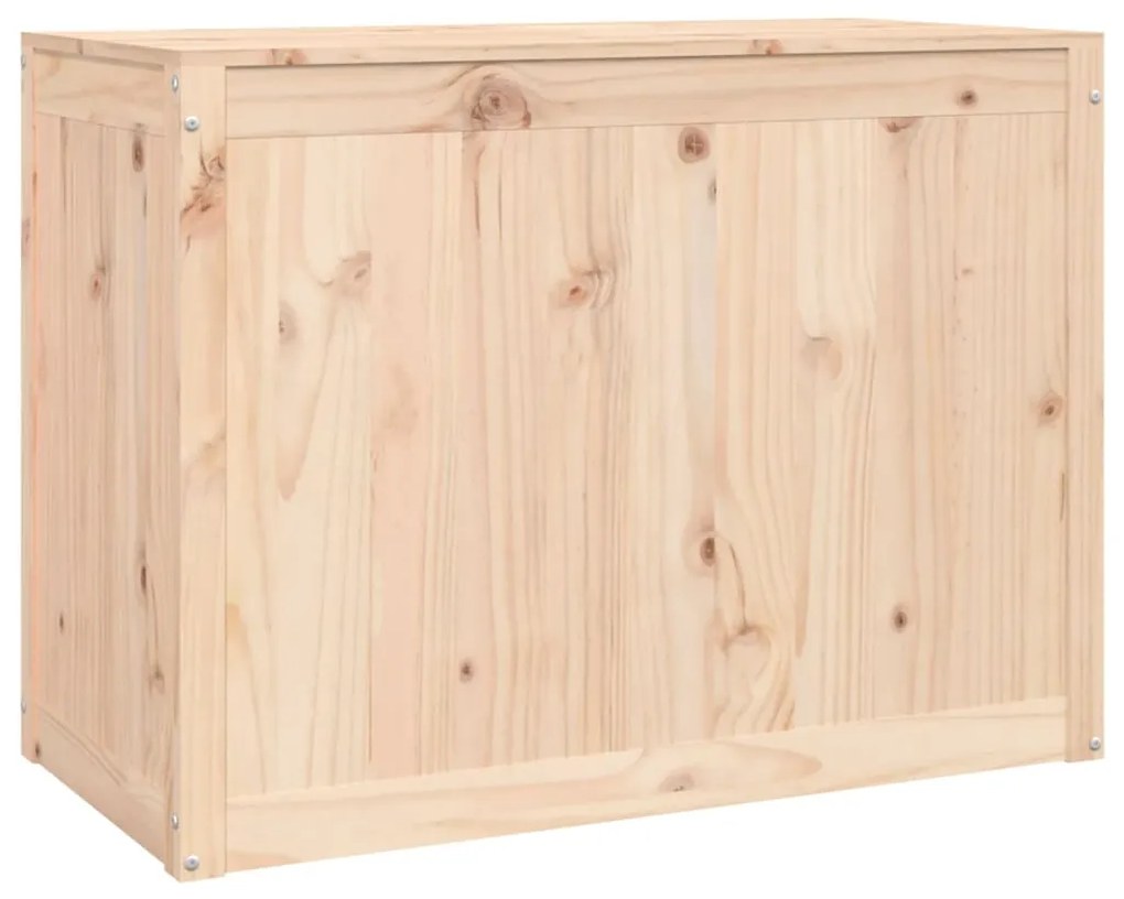 Caixa para roupa 88,5x44x66 cm madeira de pinho maciça