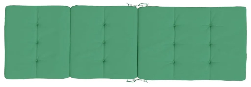 Almofadões p/ cadeira de terraço 2 pcs tecido oxford verde