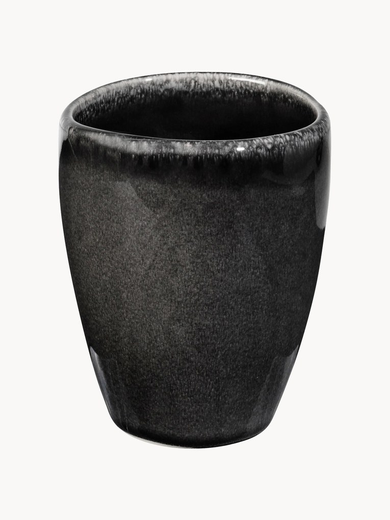 Canecas artesanais Nordic Coal, conjunto de 6