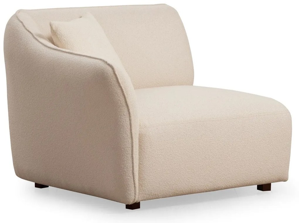 Sofá de Canto Mentis – Creme – 288 cm x 108 cm x 79 cm