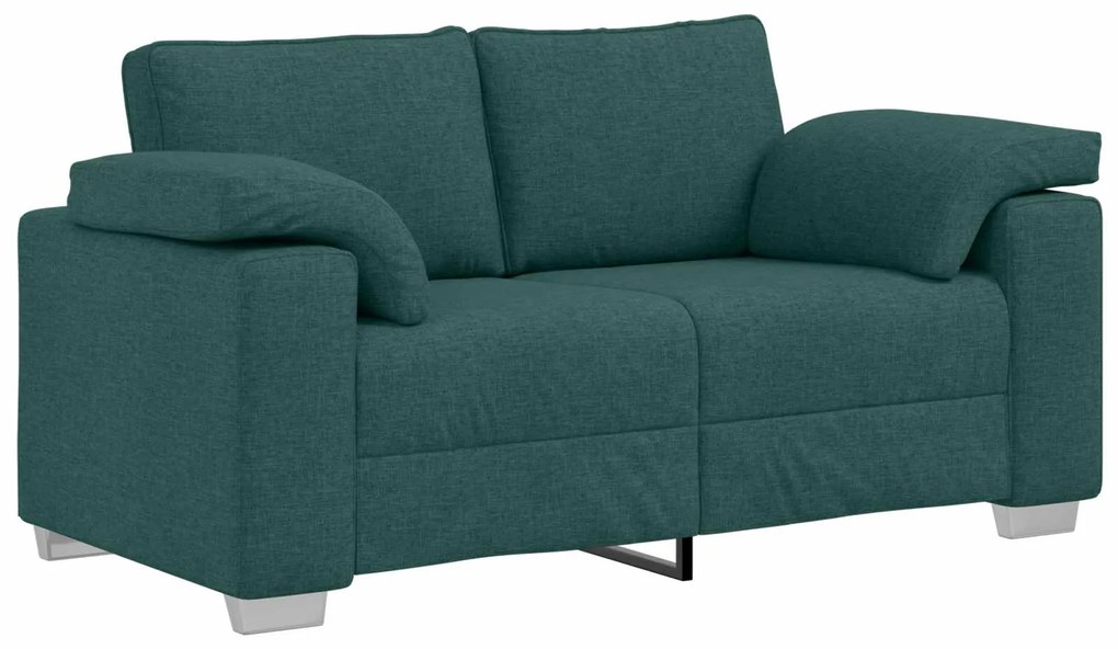 vidaXL Sofá Verde Escuro 160 x 80 x 82 cm tecido