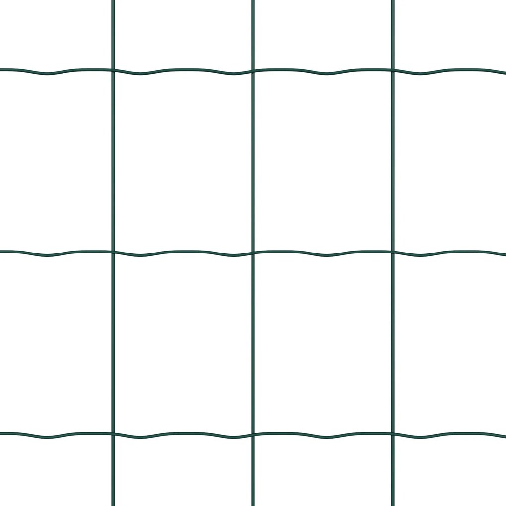 Cerca Euro Verde 0.6x50 m Aço