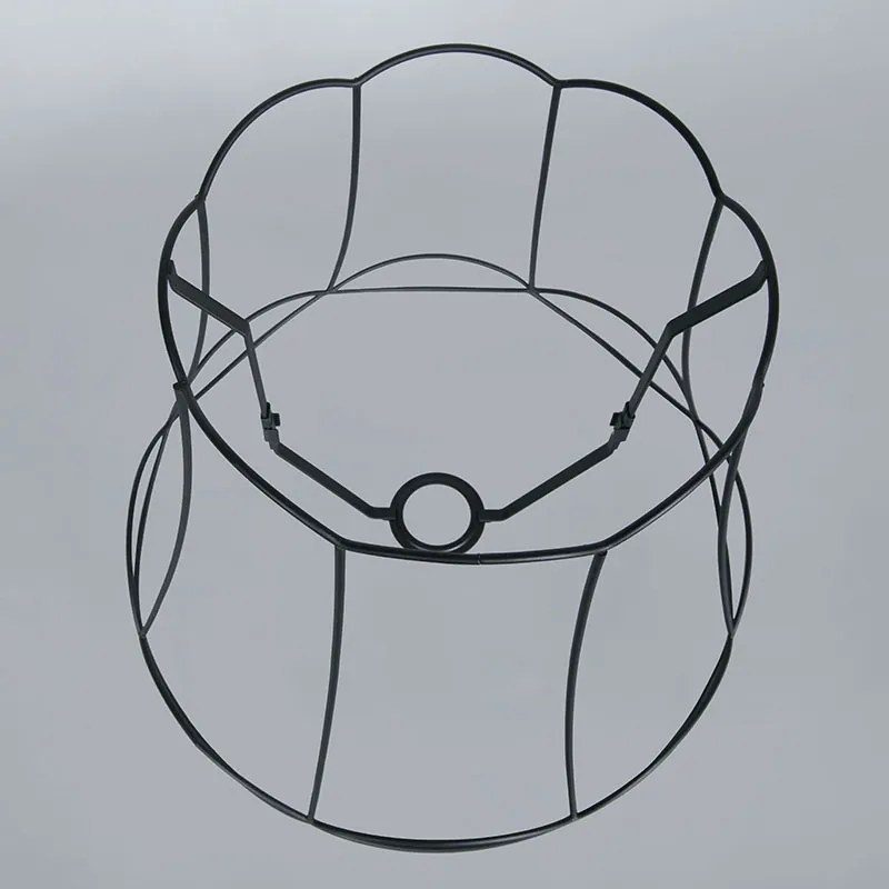 Abajur de metal preto 40/31 - Granny Frame
