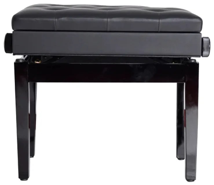 Banco de Piano – Altura Ajustável – 54,5x33x48-58 cm – Preto – Com Esp