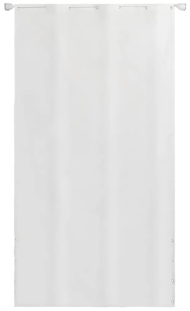 vidaXL Toldo vertical tecido Oxford 140x240 cm branco