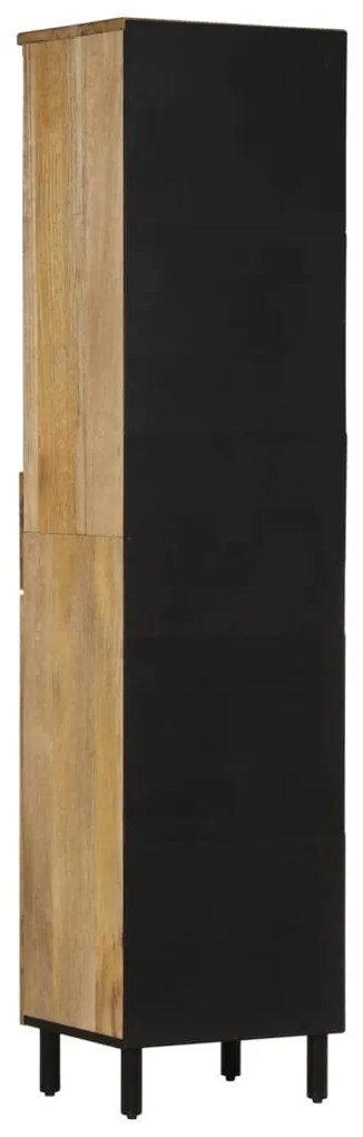 Armário de casa de banho 38x33x160 cm mangueira maciça