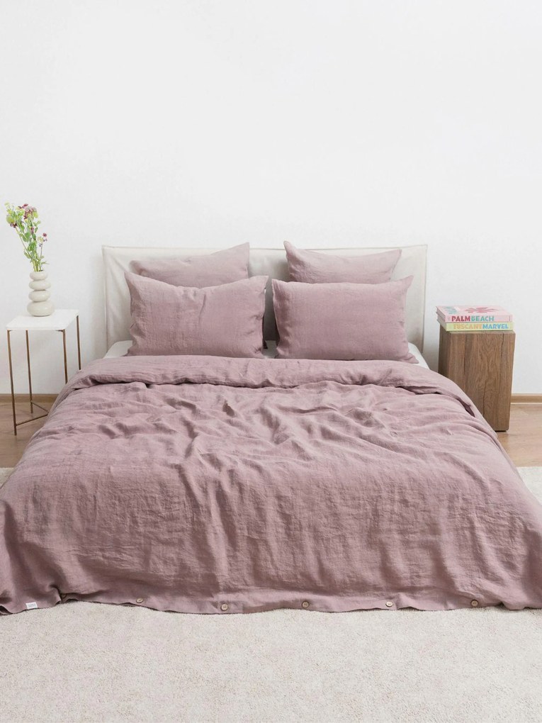 Conjunto de roupa de cama em linho Ashes of Roses, conjunto de 2