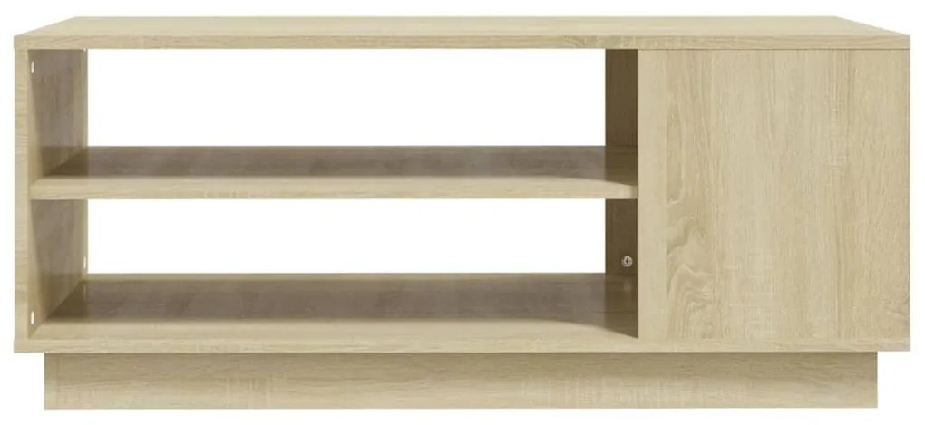 Mesa de centro 102x55x43cm derivados de madeira carvalho sonoma