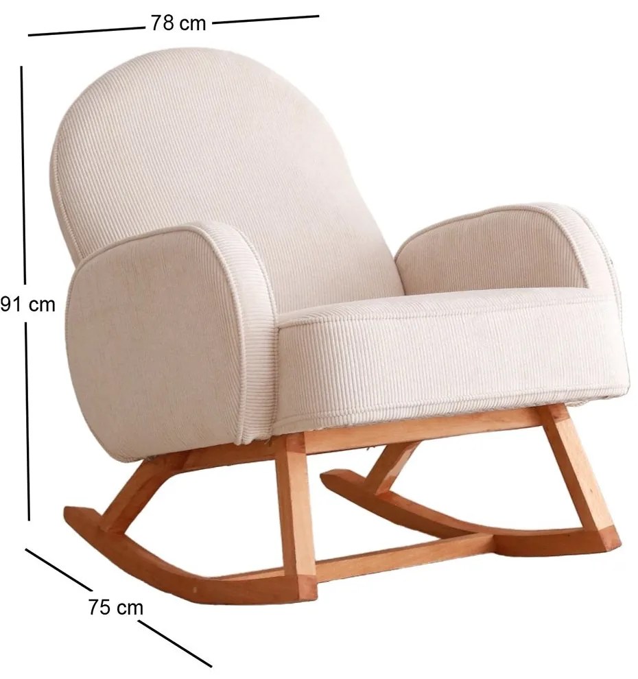 Cadeira Wing Yoko – Branco – 78x91x75 cm