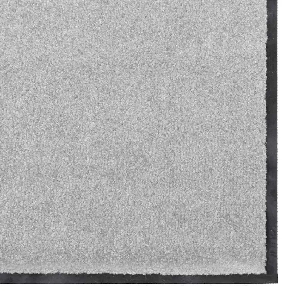 Capacho Retangular VidaXL Cinza 90x150 cm