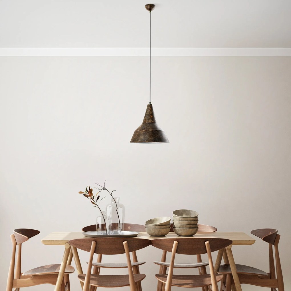 Candeeiro de Teto Saglam – Antiquation – Ø30 h:35 cm