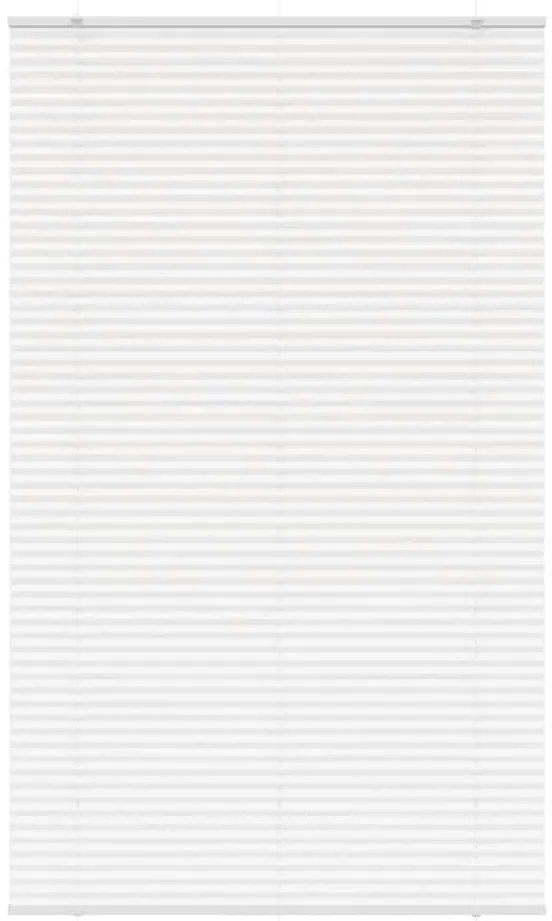 Branco Plissada Cega 120x200cm Largura Tecido 119,4cm Poliéster