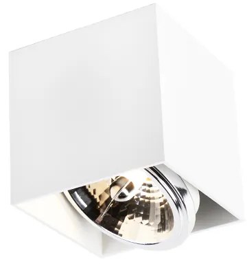 Design spot quadrado branco - Caixa Design,Industrial,Moderno