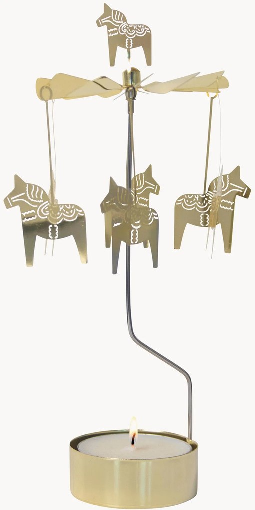Suporte para velas de Natal rotativo Dalahorse