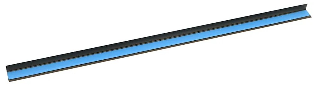 Perfis para degraus 10 pcs Castanho 67 cm Alumínio