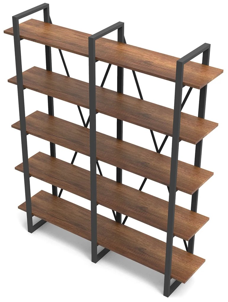 Estante MN05 – Nogueira – 154,8 x 180 x 34 cm