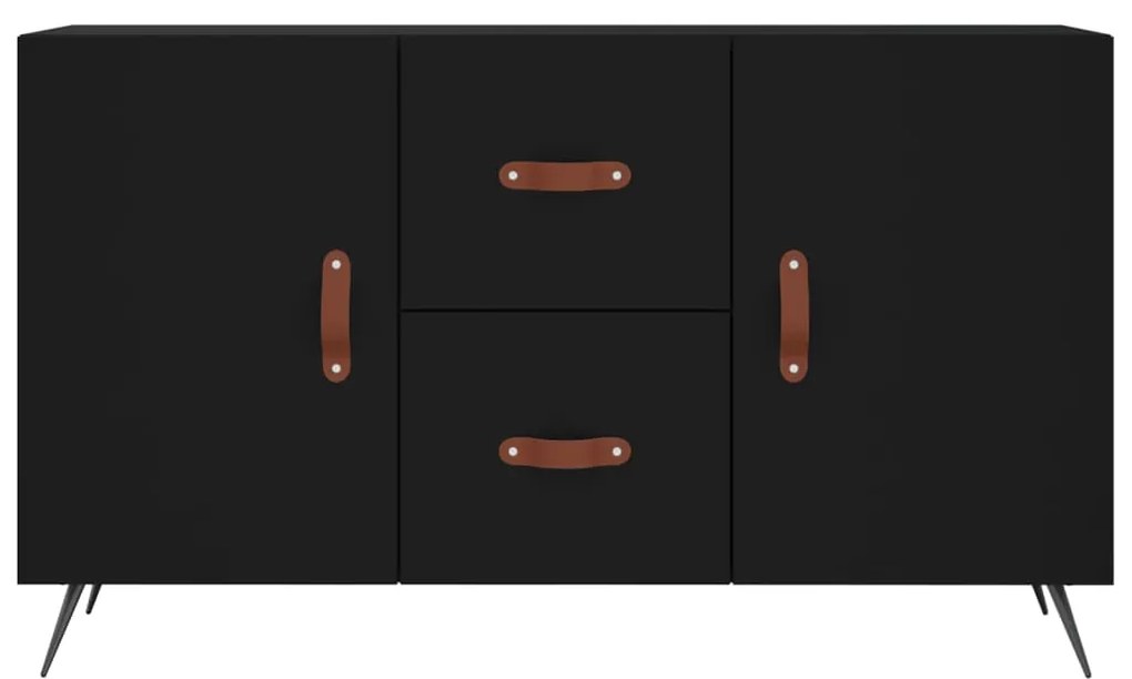 Aparador 100x36x60 cm derivados de madeira preto