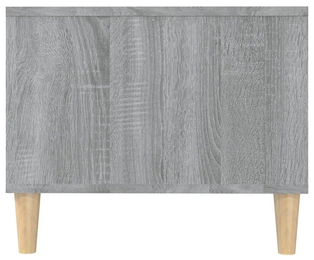 Mesa de centro 102x50x40cm derivados de madeira cinzento sonoma