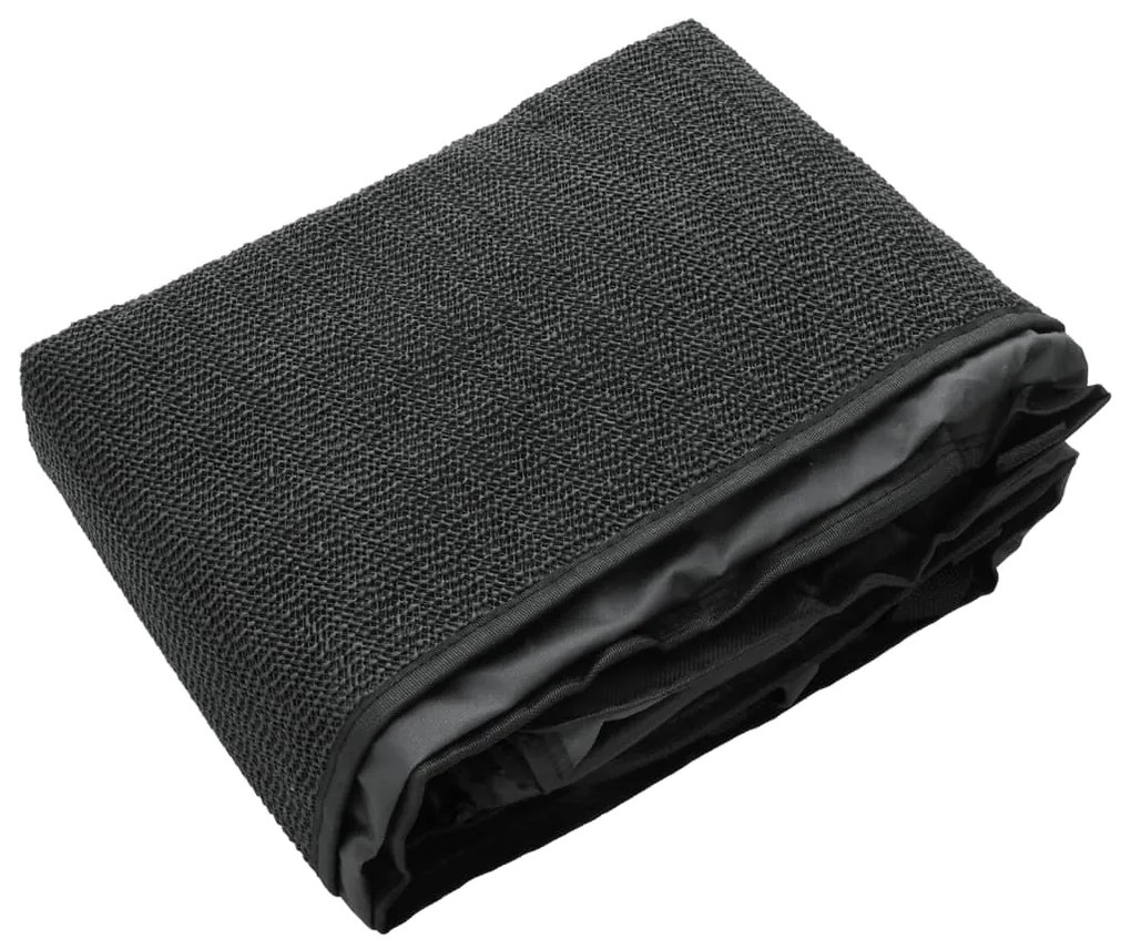 Cobertura de assento de carro para cão 137x46x50 cm preto