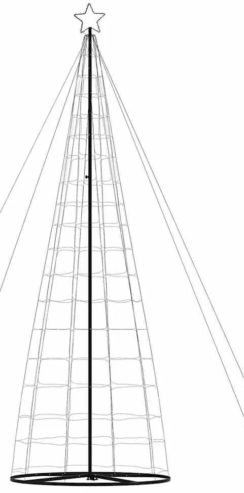 LED Árvore de Natal 1534 LEDs Azul 503 cm