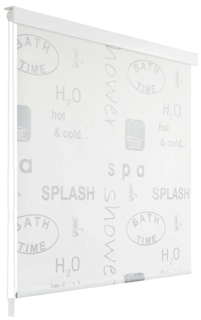 142873 vidaXL Estore de rolo para o duche 120x240 cm Splash