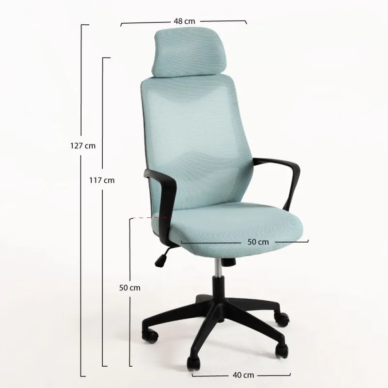 Cadeira Gomic - Azul claro