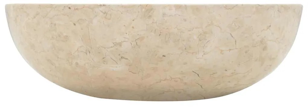 Lavatório 40x12 cm mármore creme