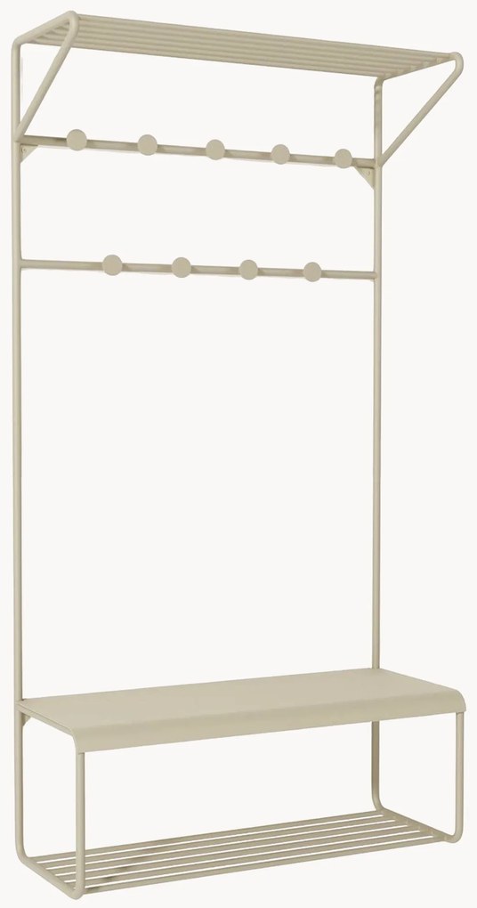 Metal Wall-mounted Coat Rack Nash
