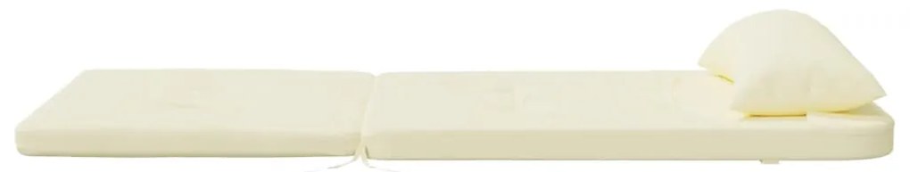 Almofadões p/ cadeira adirondack 2 pcs tecido oxford cor creme