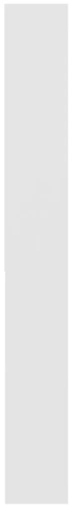 Armário para máquina de lavar roupa 64x24x190 cm branco