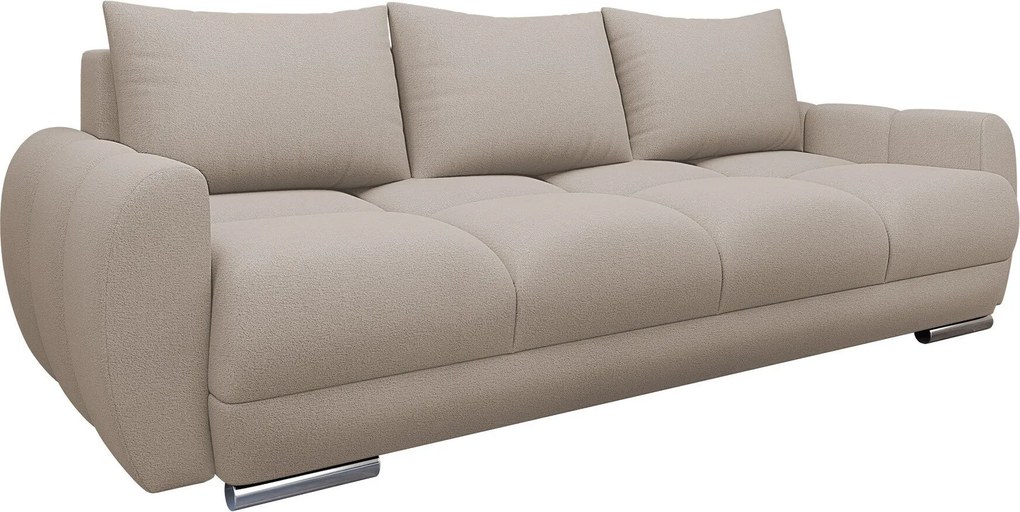 Sofá-cama Camden 103, Cama com arrumação, 89x234x97cm, 99.5 kg, Pernas: Plástico