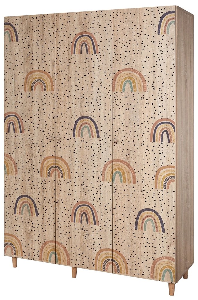 Guarda-roupa Lena – Sonomo – 135 cm x 192 cm x 52 cm