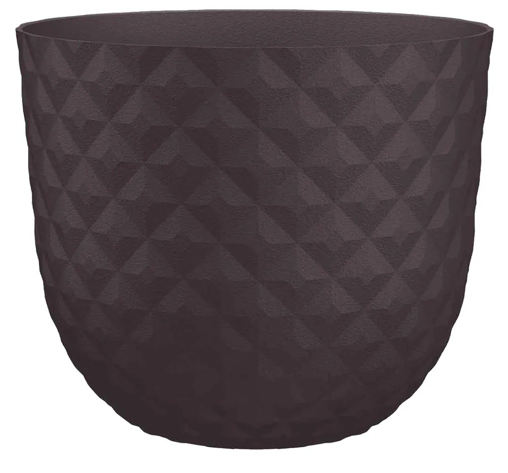 Vaso Havana Tropical Ø30X24.9cm 13.5L Cinza Lama