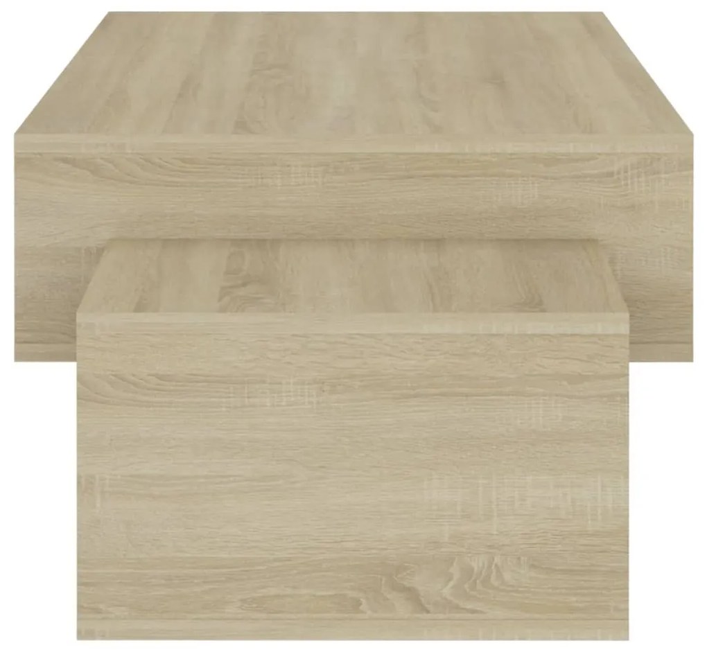 Mesa de centro 105x55x32cm derivados de madeira carvalho sonoma
