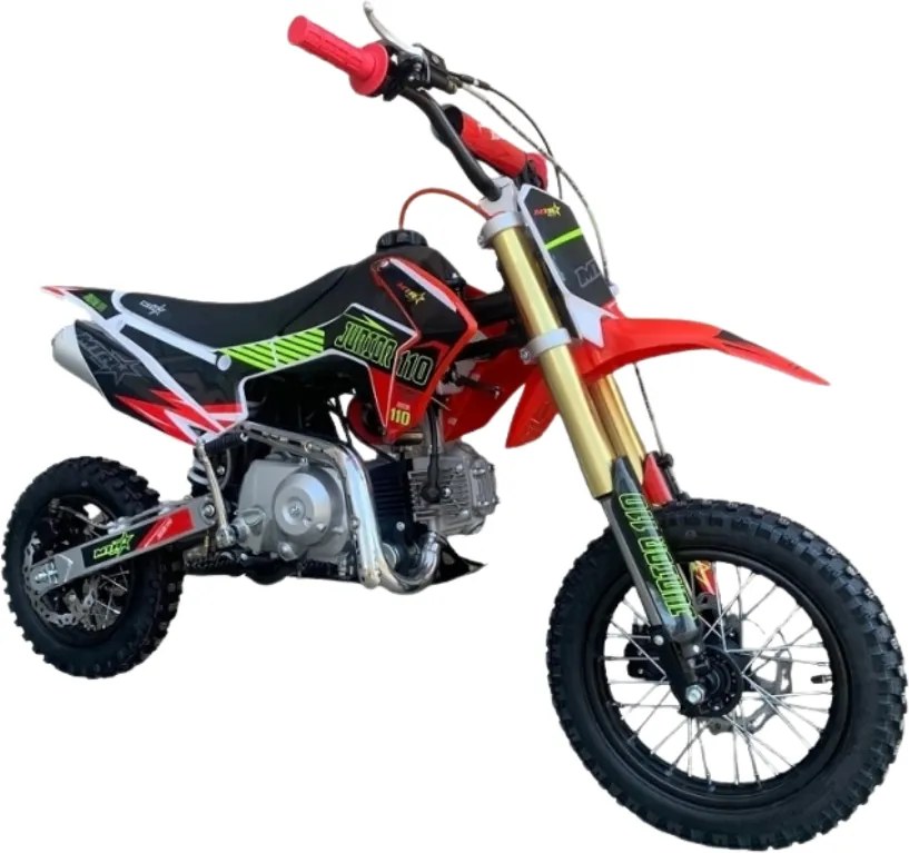 MINI MOTO INFANTIL GASOLINA 110CC MTR MTR JUNIOR 110 VERMELHA