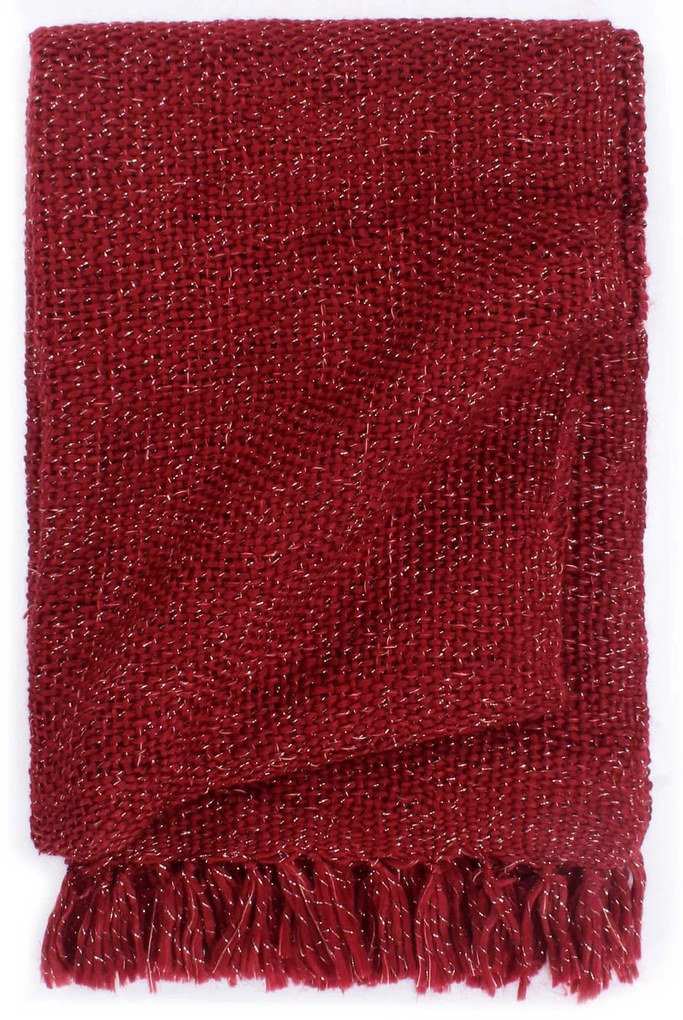 vidaXL Cobertor Borgonha 220 x 250 cm Poliéster