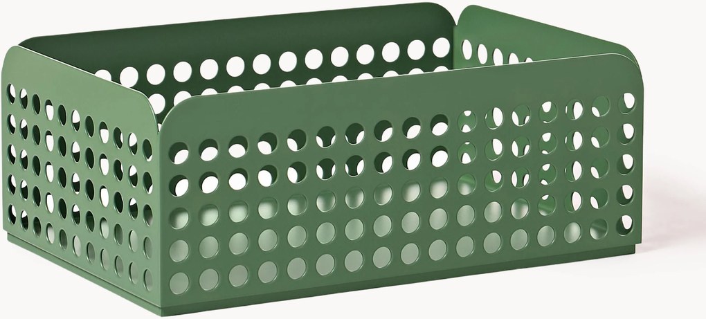 Caixa de arrumação em aço Elin, L 26 cm