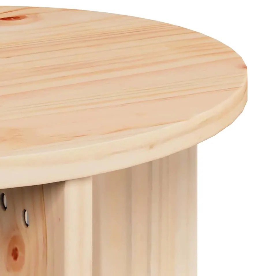 Mesa de centro 2 pcs Natural 41,5 x 41,5 x 44 cm