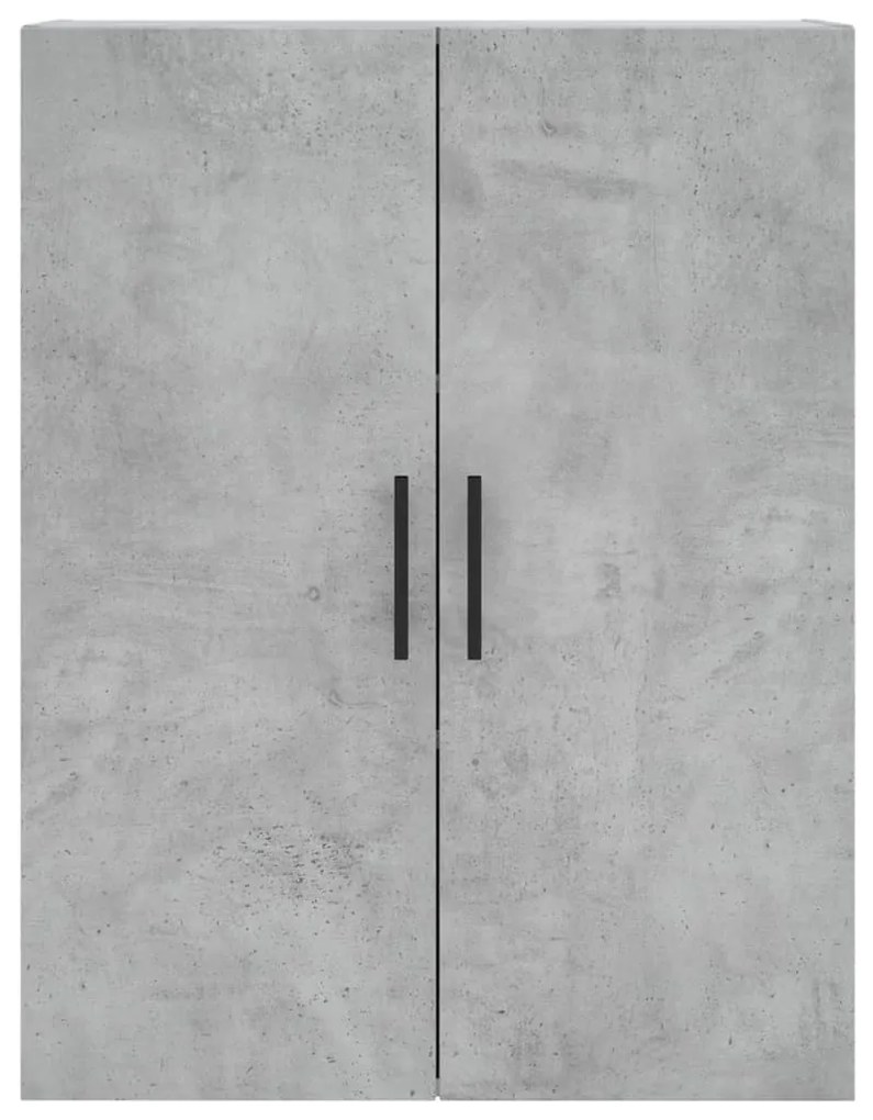 Armário alto 69,5x34x180 cm derivados de madeira cinza cimento