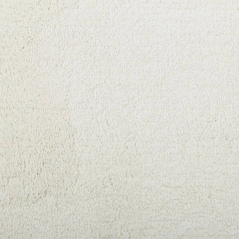 Tapete de pelo curto OVIEDO 100x200 cm creme