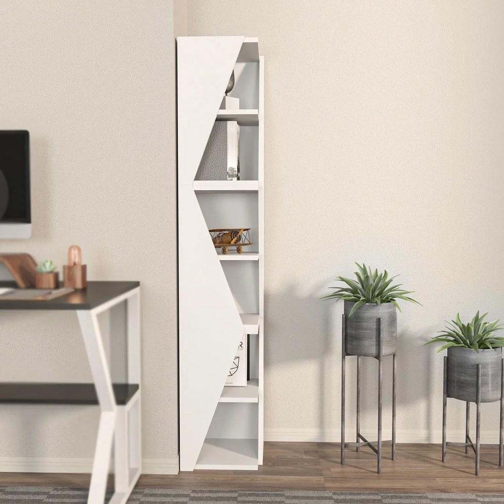 Estante Arrow – Branco – 31,8 cm x 165 cm x 31,8 cm