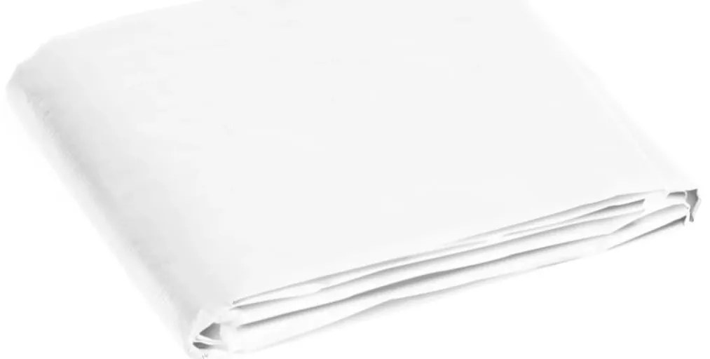 Lona 180 g/m² 4x6 m PEAD branco