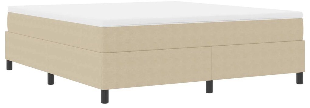 vidaXL Estrado de cama plataforma Cinza Verde 180 x 200 cm tecido