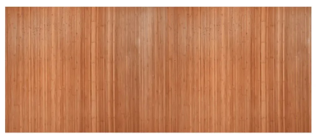 Divisória 165x400 cm bambu castanho