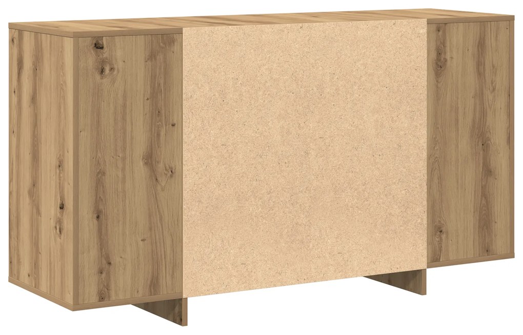 Buffet em Carvalho Carvalho Artesanal Compósito de Madeira