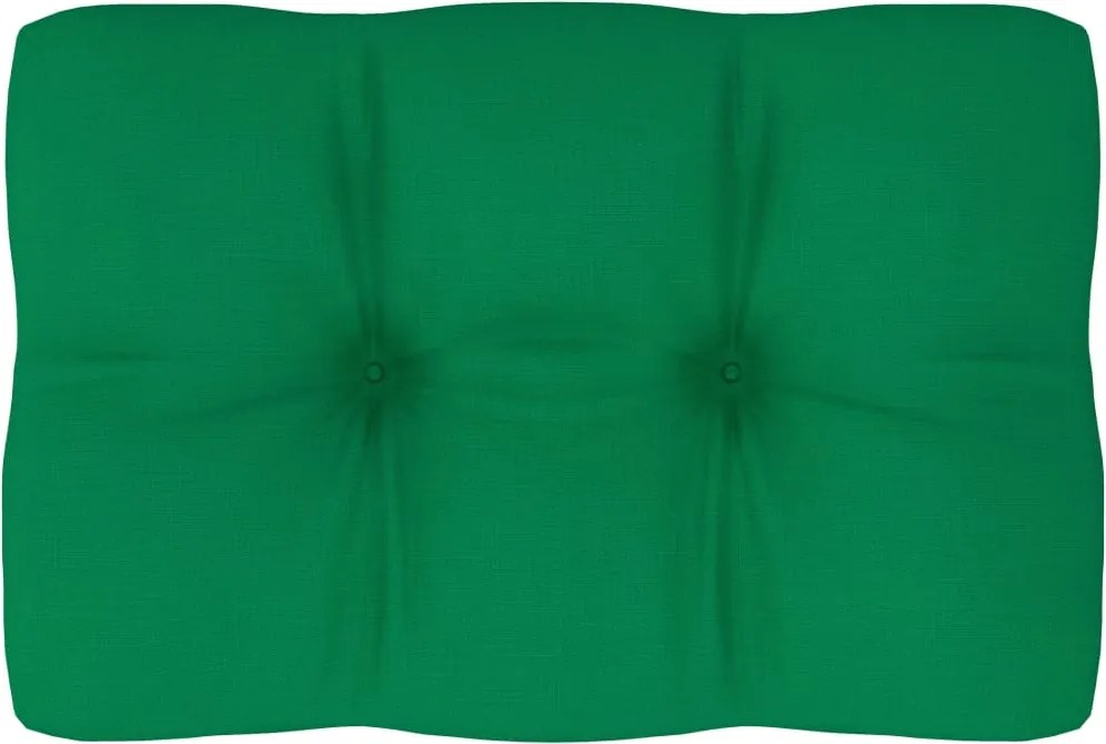 Almofadão para sofá de paletes 60x40x12 cm verde